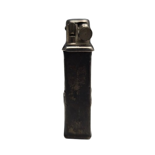 Vintage Dutch Hallmarked .833 SILVER Sleeve Lift Arm Petrol Pocket Lighter - Picture 4 of 8