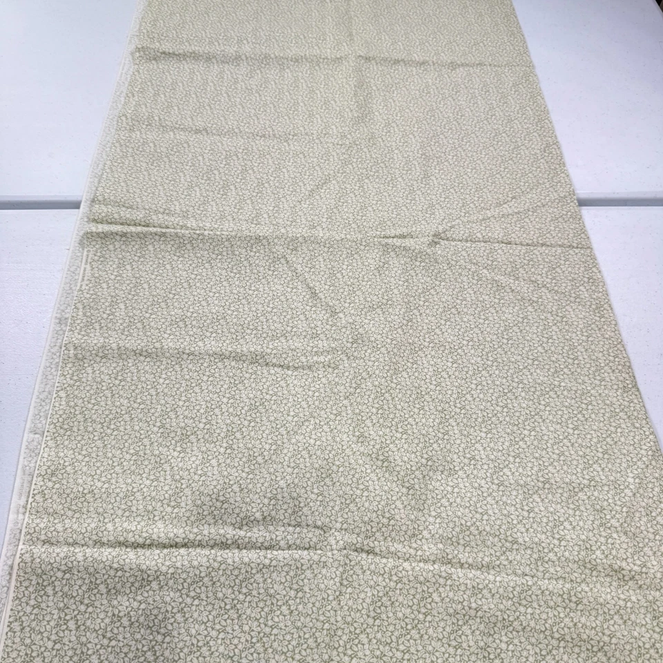 tela muelles vintage verde pequeñas flores algodón 45x106 2,9 yardas Foto 2 de 4