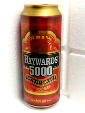 HAYWARDS 5000 Empty Beer Can 500ml India 2011 Top Open Collectible