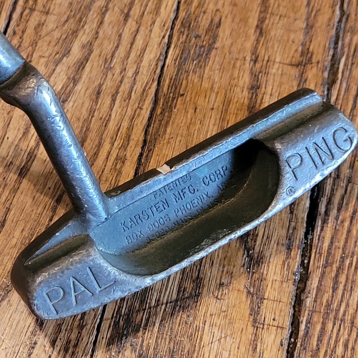Ancien PING PAL PUTTER Karsten 85020 bronze 35,5 droitier