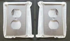 2 Leviton ALUMINUM Standard 1Gang Outlet Cover Duplex Receptacle Wallplate 83003