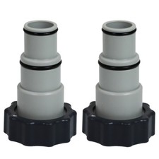 2 x INTEX Adapter A Pumpe Schlauch Swimming P...