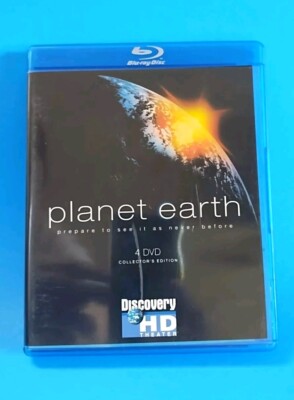   Discovery HD Theater Planet Earth Series Discovery Channel Blu-Ray 4 disc Set