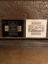 Antique Pen Nib Labels - Uncut Sheets Of Pen Nib Box Labels - Grave Darling Etc.