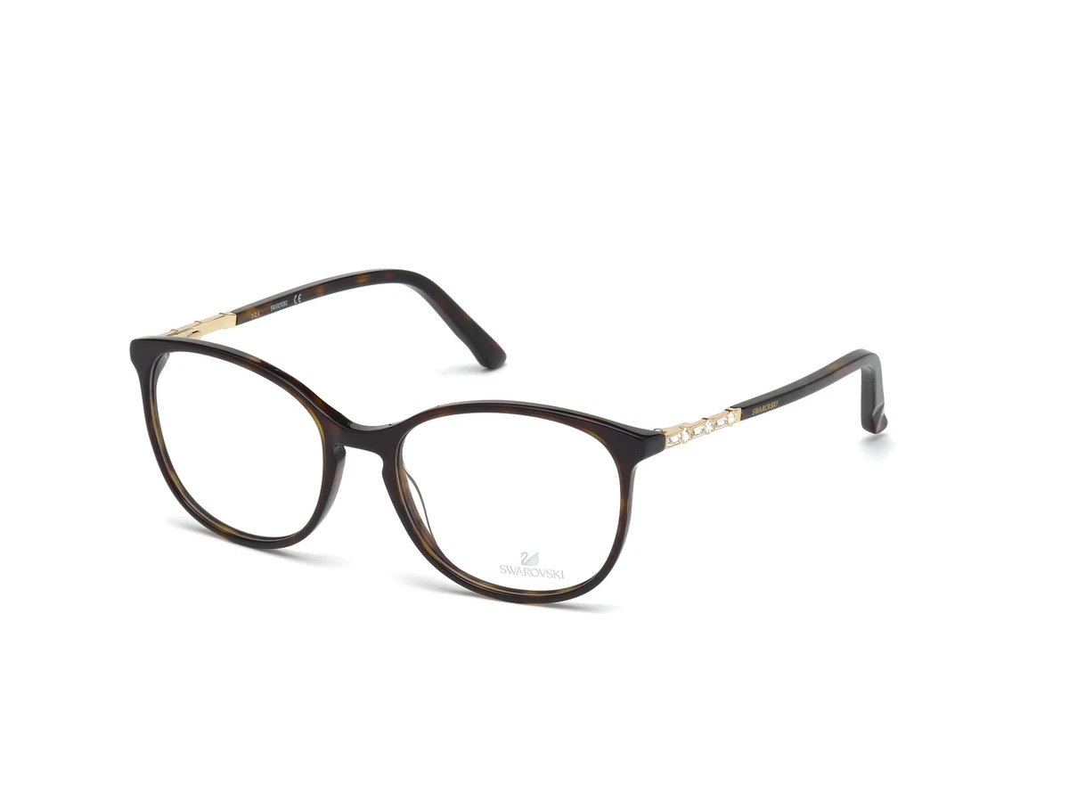 Swarovski Montatura Occhiali da Vista SK5163 FANCY 052 Havana scuro Donna
