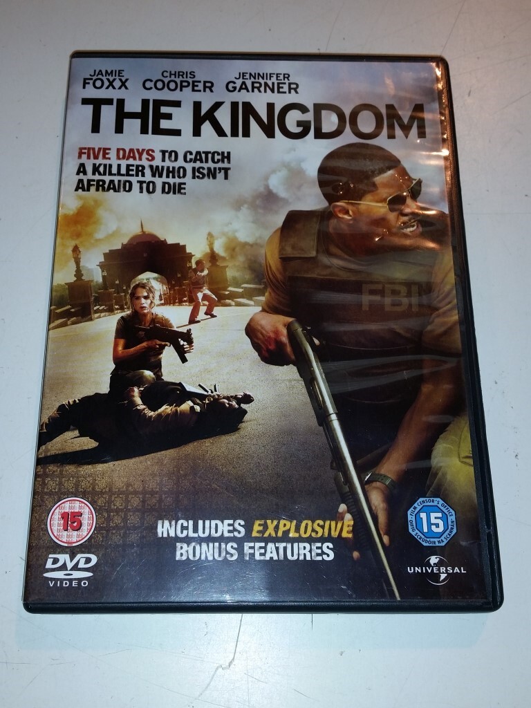 THE KINGDOM (2007) JAMIE FOXX JENNIFER GARNER REGION 2 B UK DVD