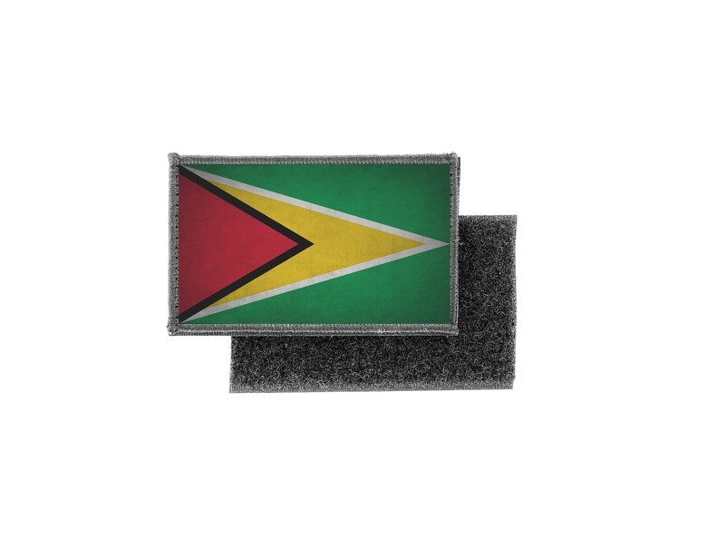 Akachafactory Toppe Toppa Patch Bandiera stampado Applique banderina Guadeloupe