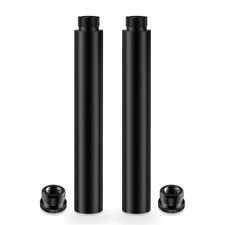 6-INCH Mic Stand Extension Tubes/Rods Parts 2PCS Universal 5/8-27" Thread Fit...