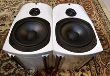 Nht Model Two Speakers (white) Rare, Near Mint, Incredible Audiophile Quality!!!