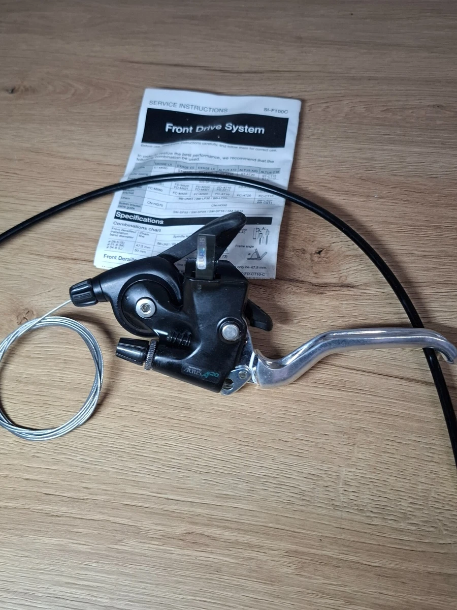 Shifters Shimano Altus Sl- M310 3 X 8 Vel Con Cables - Foto 9