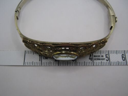 Antik Schmuck Armreif mit schönem Gold Double Element, Krone mit B Punze - Bild 14 von 16