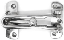 Door Security Chain Restrictor Safety Lock Guard Latch Catch Strong with Screws