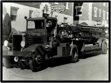 Nuevo letrero de metal de Kenworth Trucks: Departamento de Bomberos de Tacoma Washington Camión con escalera