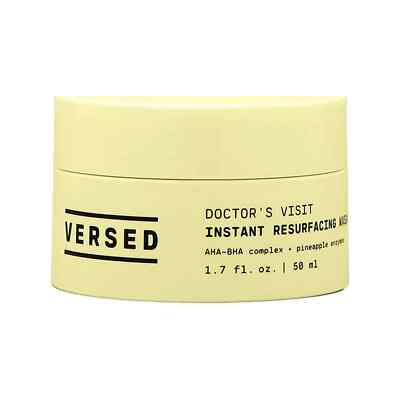 Versed Doctor Visit Instant Resurfacing Mask Brightening Texture Refining 1.7oz