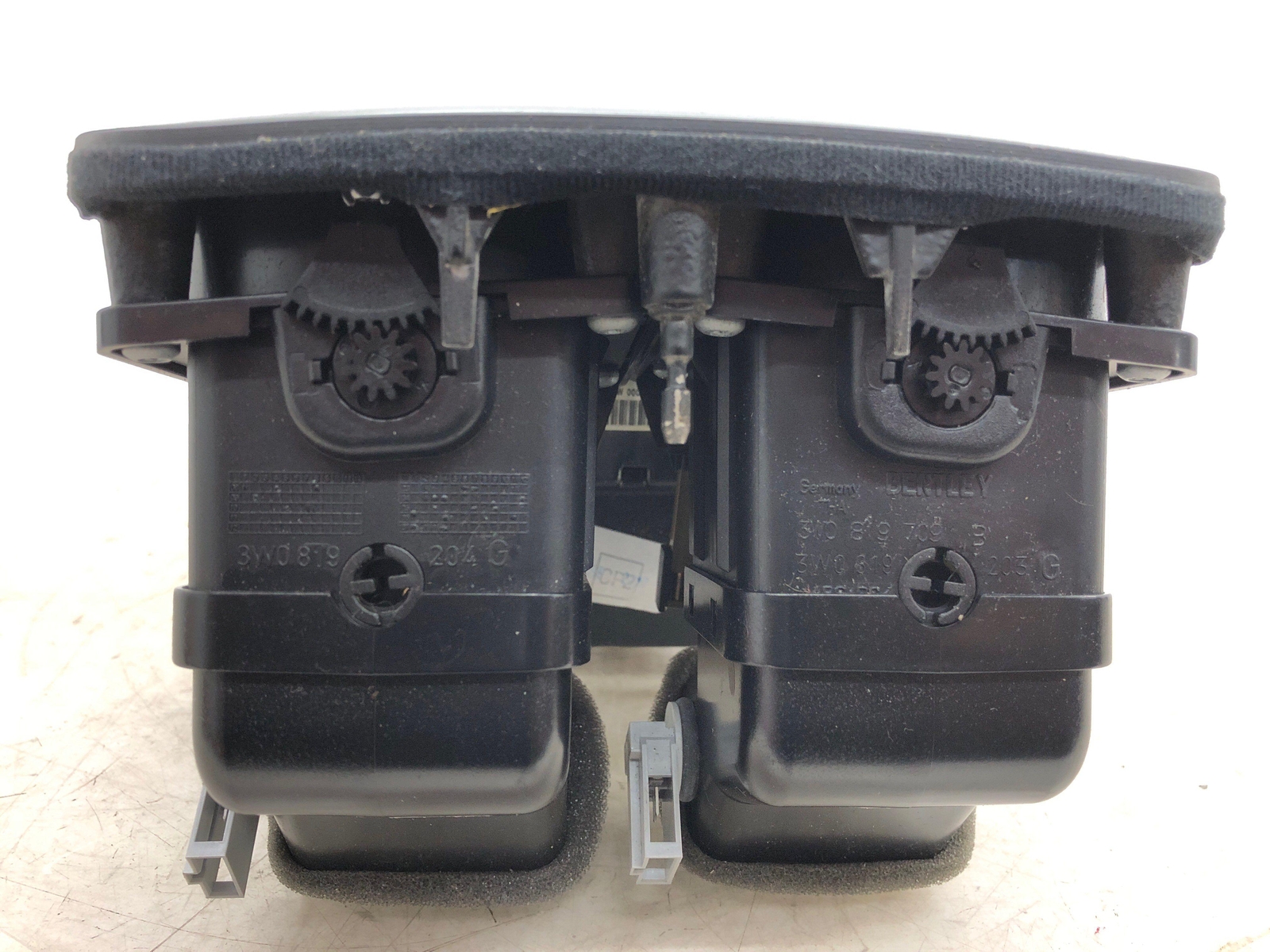 2006-2012 BENTLEY CONTINENTAL OEM REAR CLIMATE CONTROL PANEL 3W5863075 *NOTE*