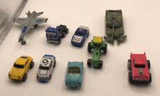 Galoob Micro Machines Lamborghini Cars Military Aircraft Lot of 9 Pcs