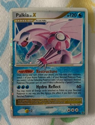 AUTHENTISCHE 2008 Pokémon Karte Palkia LV.X (Diamond & Pearl Black Star Promo 18)