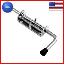 Generic 1Pc Heavy Duty Stainless Steel 304 Spring Loaded Barrel Bolt Latch