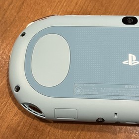 Light Blue / White Sony PS Vita 2000 System w/ Charger - Tested - Region Free