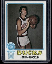 Jon McGlocklin Topps 1973-74 Topps Milwaukee Bucks