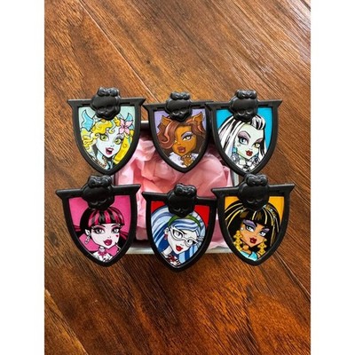 Monster High Party Favor Cupcake Cake Rings stuffers decoration set of 10