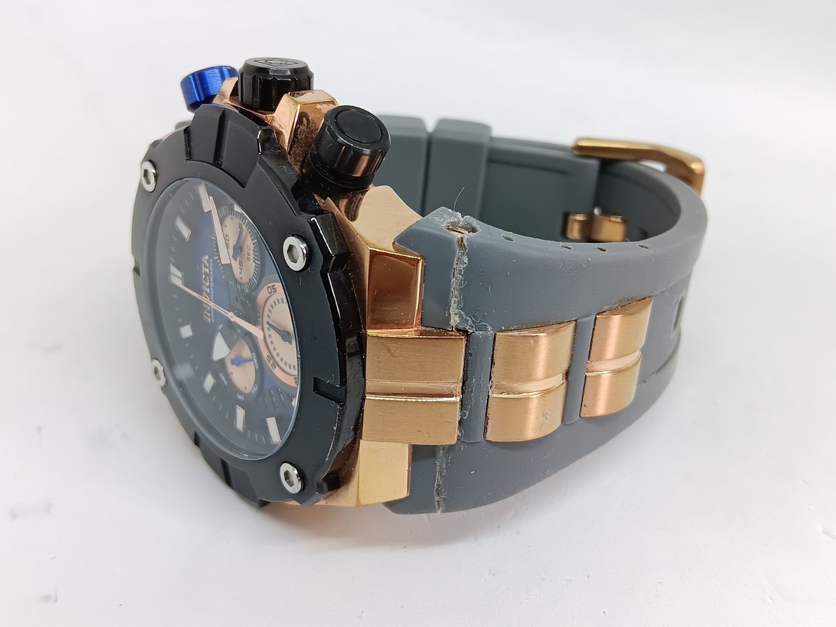時計 loveten Invicta Sea Hunter Rose Gold Tone Chrono Mens Watch 52mm 32137 for
