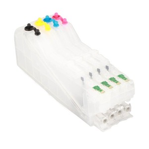 (LC3319)Empty Ink Cartridge 4PCS Free Refill Cartridge Replacement With Air