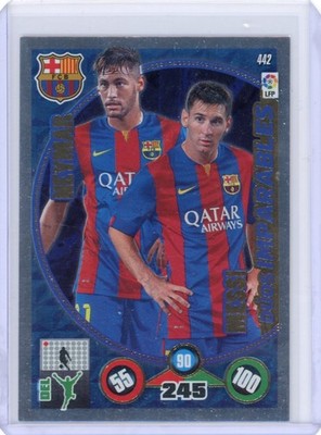 2014-15 Panini Adrenalyn La Liga BBVA Neymar Lionel Messi Duos Imparables #442