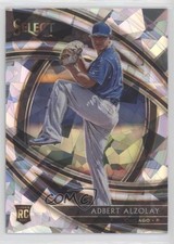 2020 Panini Select Premier Cracked Ice Prizm 13/25 Adbert Alzolay #139 0a4s