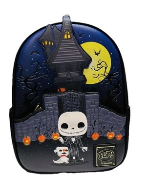 Loungefly Disney Nightmare Before Christmas Jack House  Mini Backpack(WDBK2560)