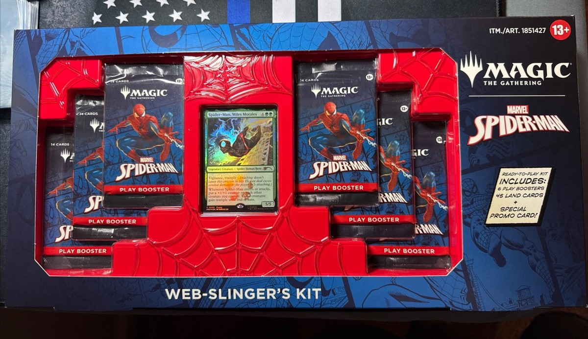 Magic The Gathering Spiderman Marvel Web-slingers Kit Costco | eBay