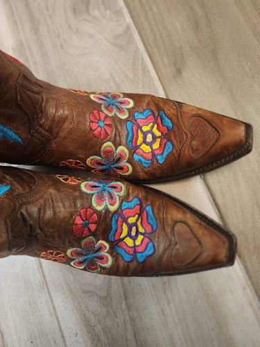 Old Gringo Checruda LOVE bestickte Western Cowboystiefel Damen 7 B - Bild 7 von 12