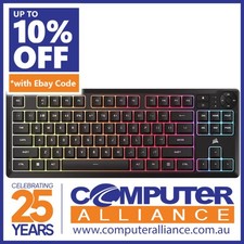 Corsair K55 CORE TKL RGB Membrane Gaming Keyboard Black