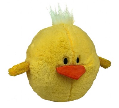 Petlou 10'' Chick Ball Squeaky Dog Toy