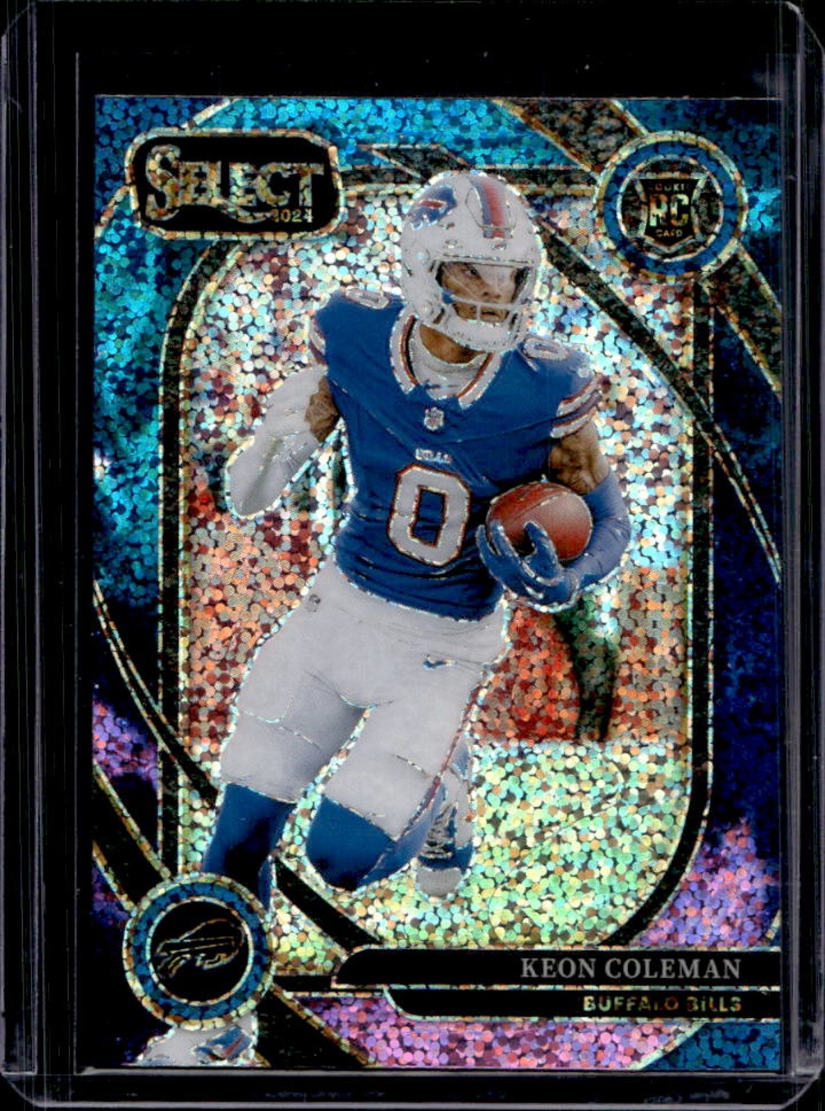 2024 Select Keon Coleman Club SSP Cosmic Rookie RC #280 Bills