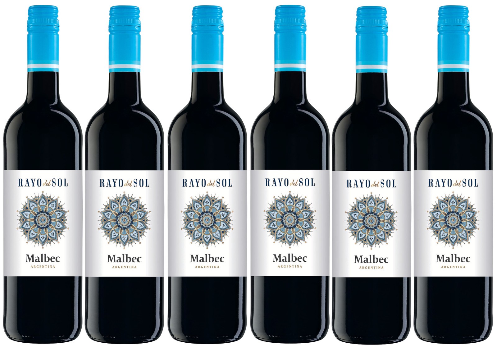 Rayo del Sol Argentinian Mendoza Malbec (6 x 750ml - 14%)