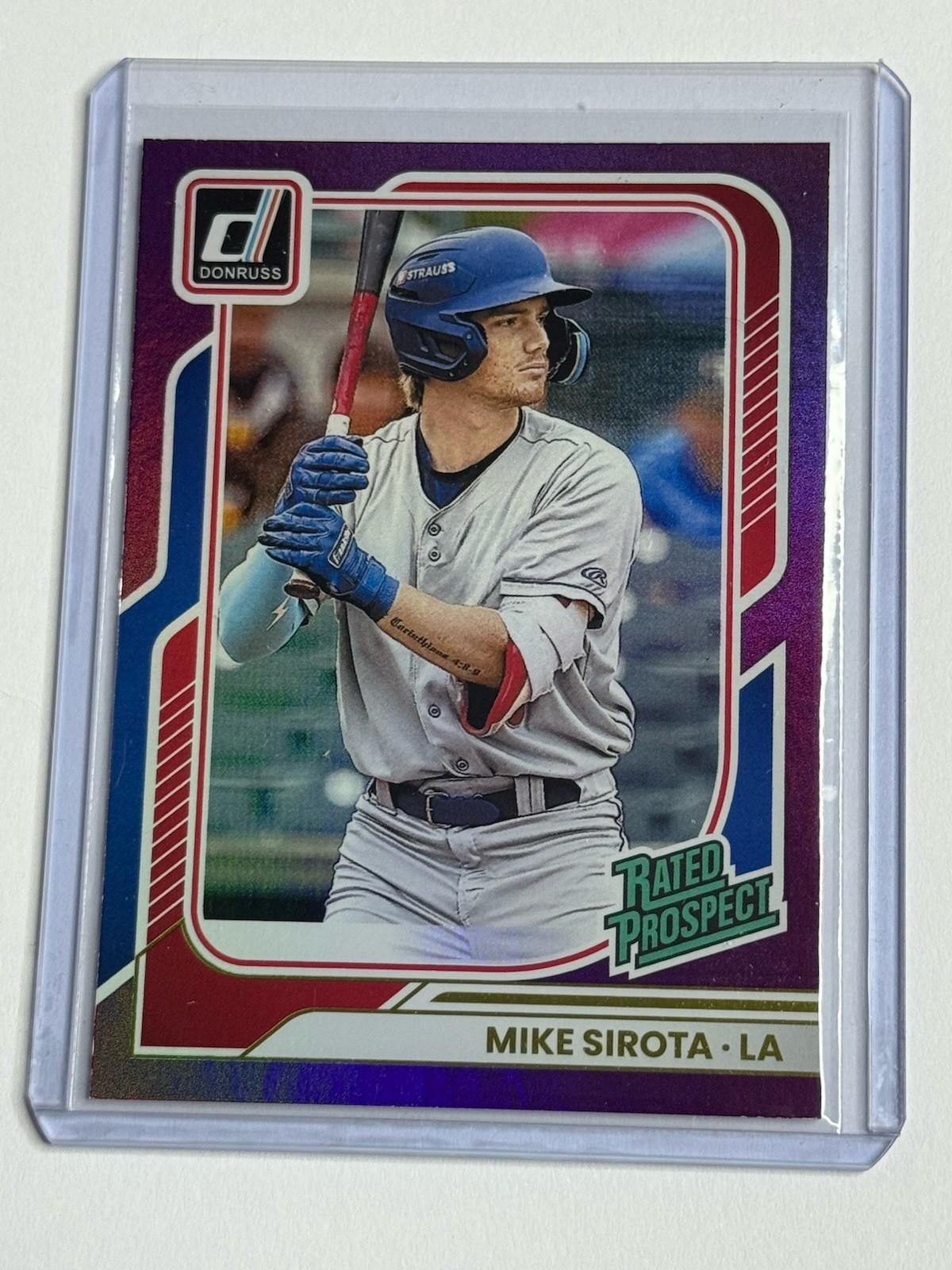 2026 Donruss #103 Mike Sirota Rated Prospect Purple /99