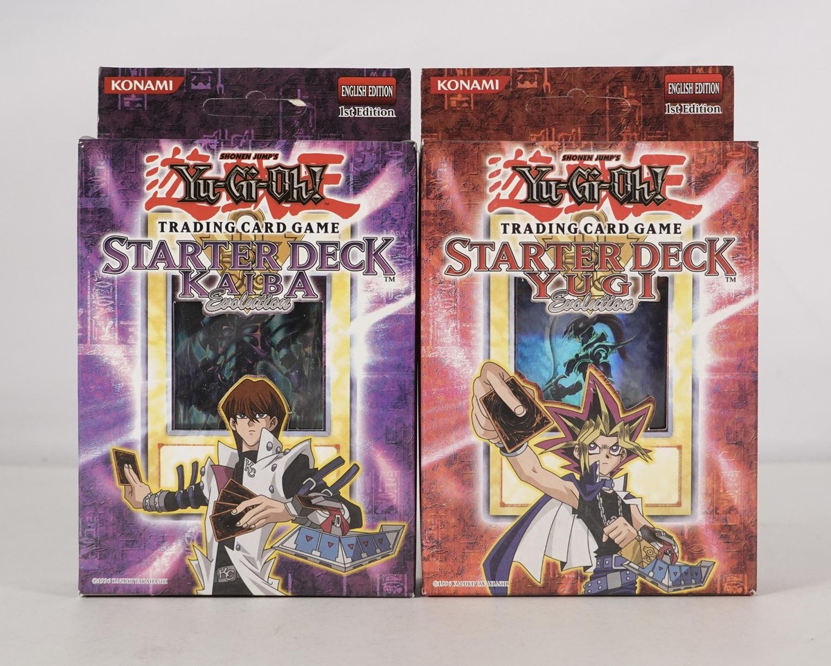 Yu-Gi-Oh Yugi & Kaiba Evolution 1st Edition Starter Deck SKE SYE