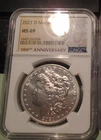 2021 D Morgan Dollar NGC MS 69