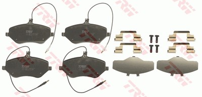 Set di pastiglie freno TRW GDB660, anteriore per Ford, Rover