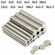 Super Powerful Round Neodymium Magnet NdfeB N35 Strong Permanent Magnetic