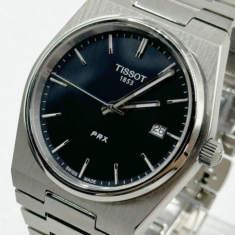 TISSOT PRX T137.410.11.051.00 Black Dial Stainless Steel Men's Quartz Watch 40mm - Image 2 of 4