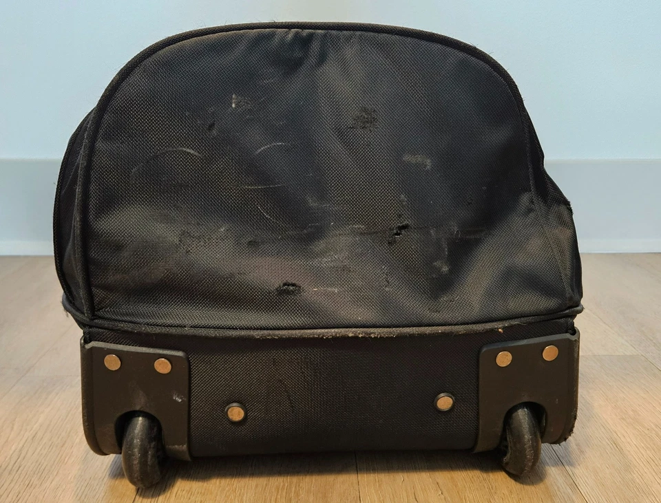 Samsonite Black Rolling Duffel Bag Wheeled Travel Weekender – Used Good - Image 2 of 4