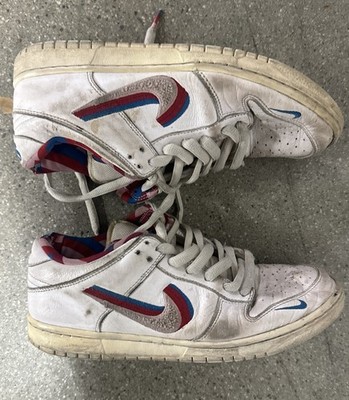 Nike SB Dunk Low Parra Size 9 1/2 Used Condition As Shown Rare Original Laces