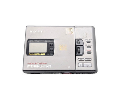 Sony Minidisc Walkman MZ-R30 MD Player Getestet Defekter Akku Vintage Sony Audio