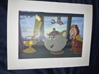 MINT - 2002 Exclusive Disney Lithograph Set of 4 Portfolio BEAUTY and the Beast — photo 5
