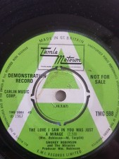 Smokey Robinson,DEMO,The Love I Saw In You,EX,Tamla Motown,Northern Soul,Mod