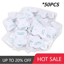 Snap On Replacement Pads For Massager & Electrode Pads TENS Unit NEW 50PCS