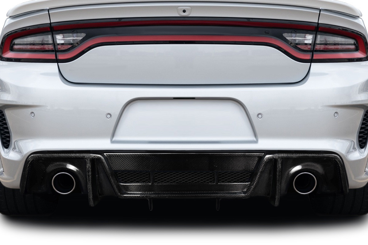 20-22 Dodge Charger Redline Carbon Fiber Rear Bumper Diffuser Body Kit 118874