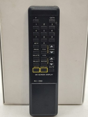 Original-Genuine-Jerrold-RC-OSD-Cable Box Remote Control-Tested-New Batteries
